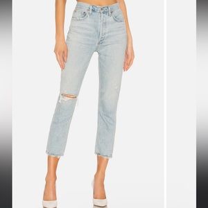 AGOLDE Riley Jean in Shatter Size 22